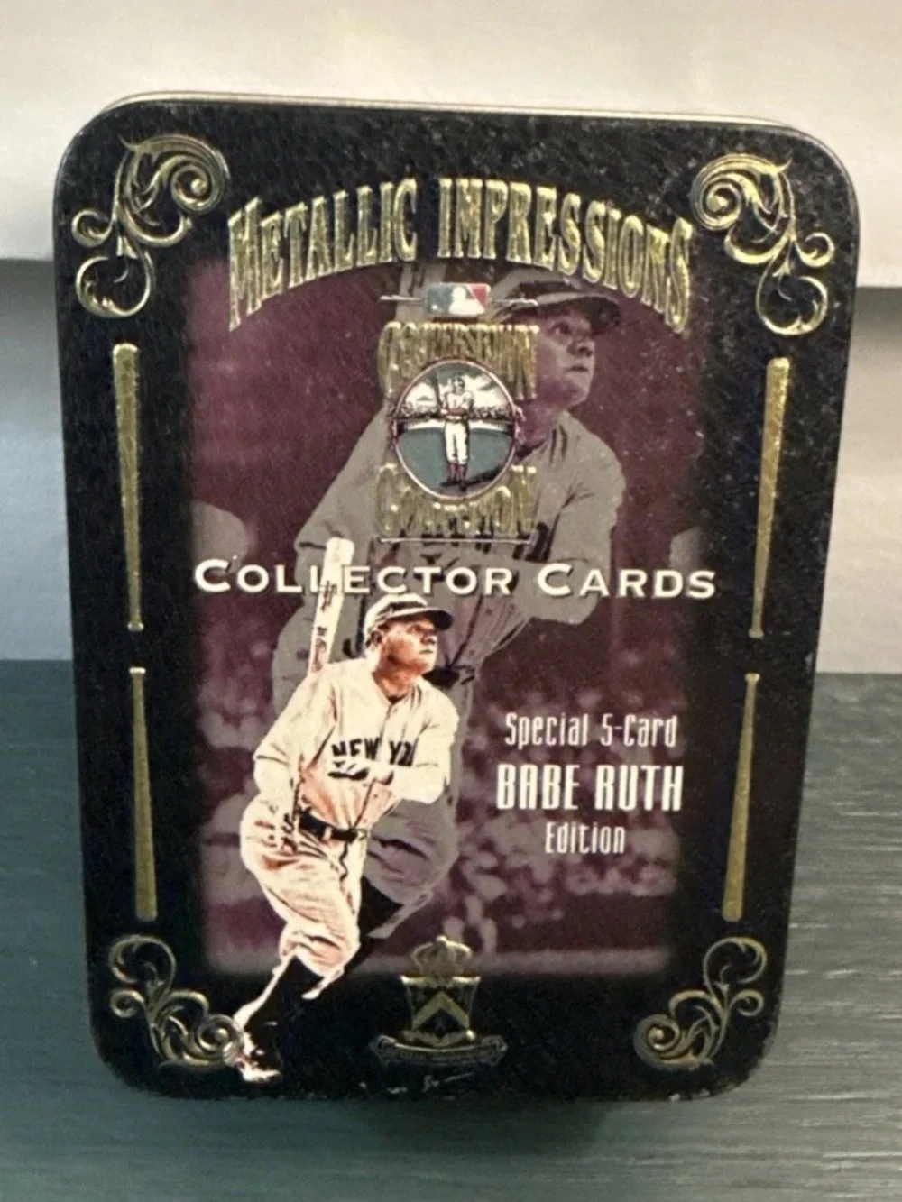1996 Babe Ruth Cooperstown Metallic Impressions Vintage Edition Factory Sealed